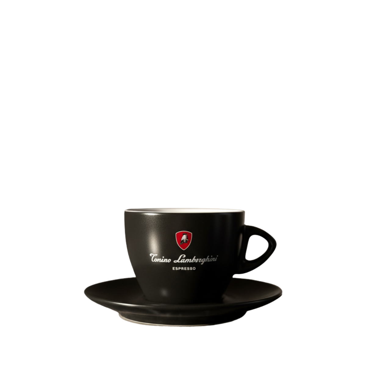 Cappuccino Cups and Saucers - Black