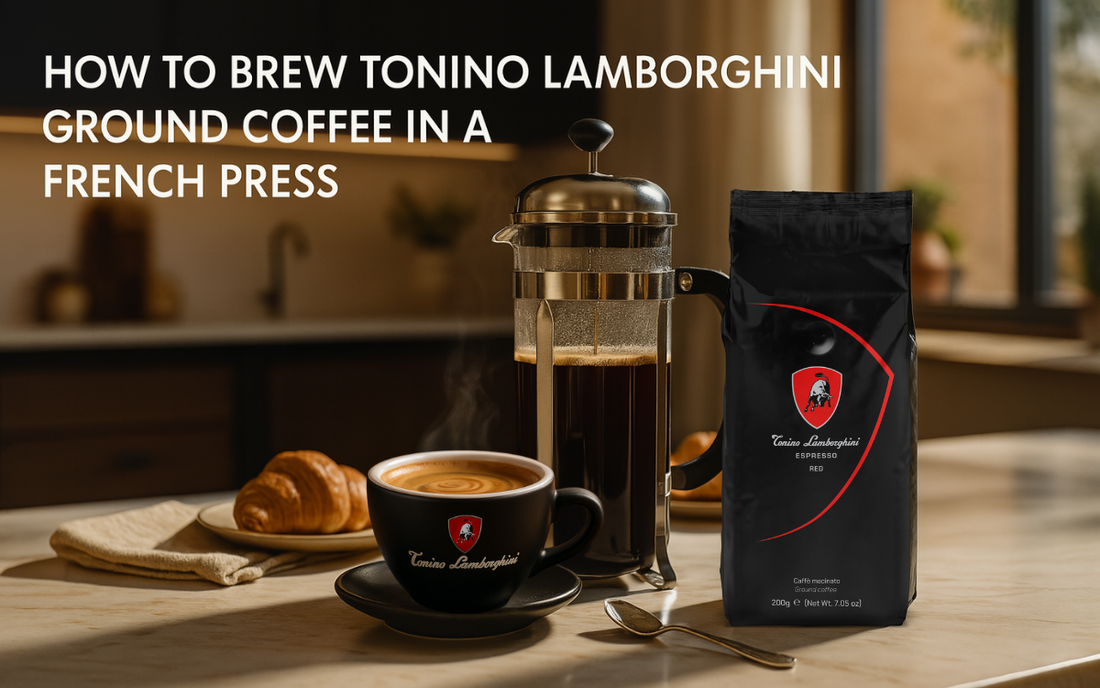 Perfect French Press by Tonino lamborghini Ground Coffee