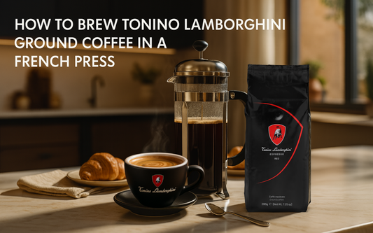 Perfect French Press by Tonino lamborghini Ground Coffee