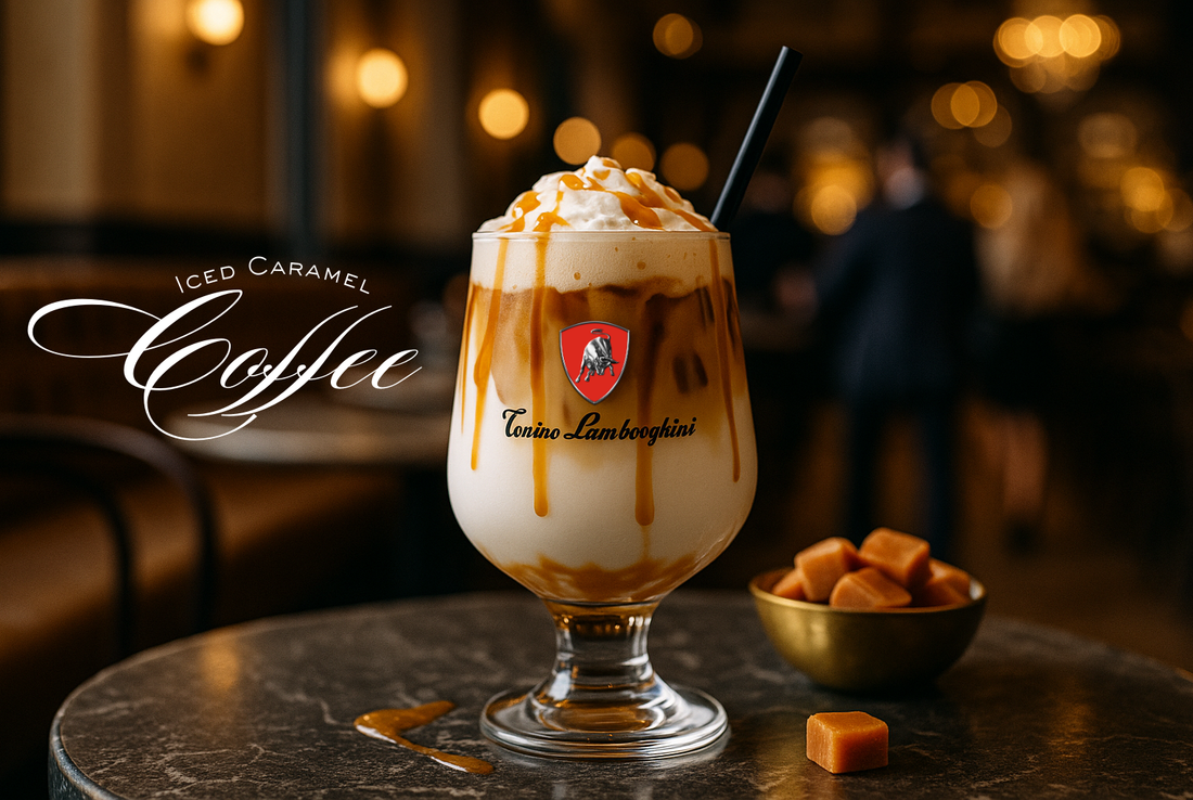 Caramel Iced Coffee - Recipe -Tonino Lamborghini