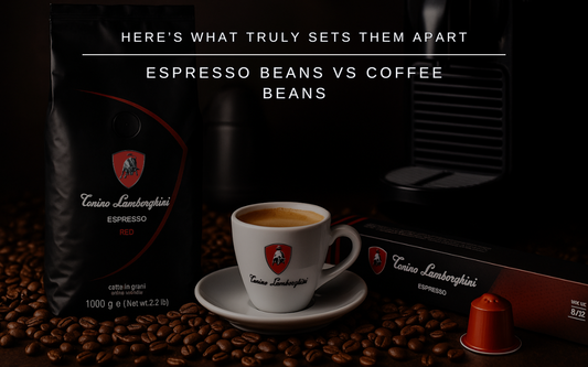 espresso beans vs coffee beans- Tonino Lamborghini