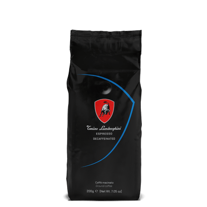 Tonino Lamborghini decaf ground coffee | Decaf Espresso