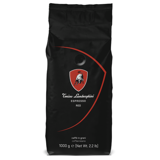 Tonino Lamborghini Italian Coffee Beans-Red-Dark Roast-1Kg