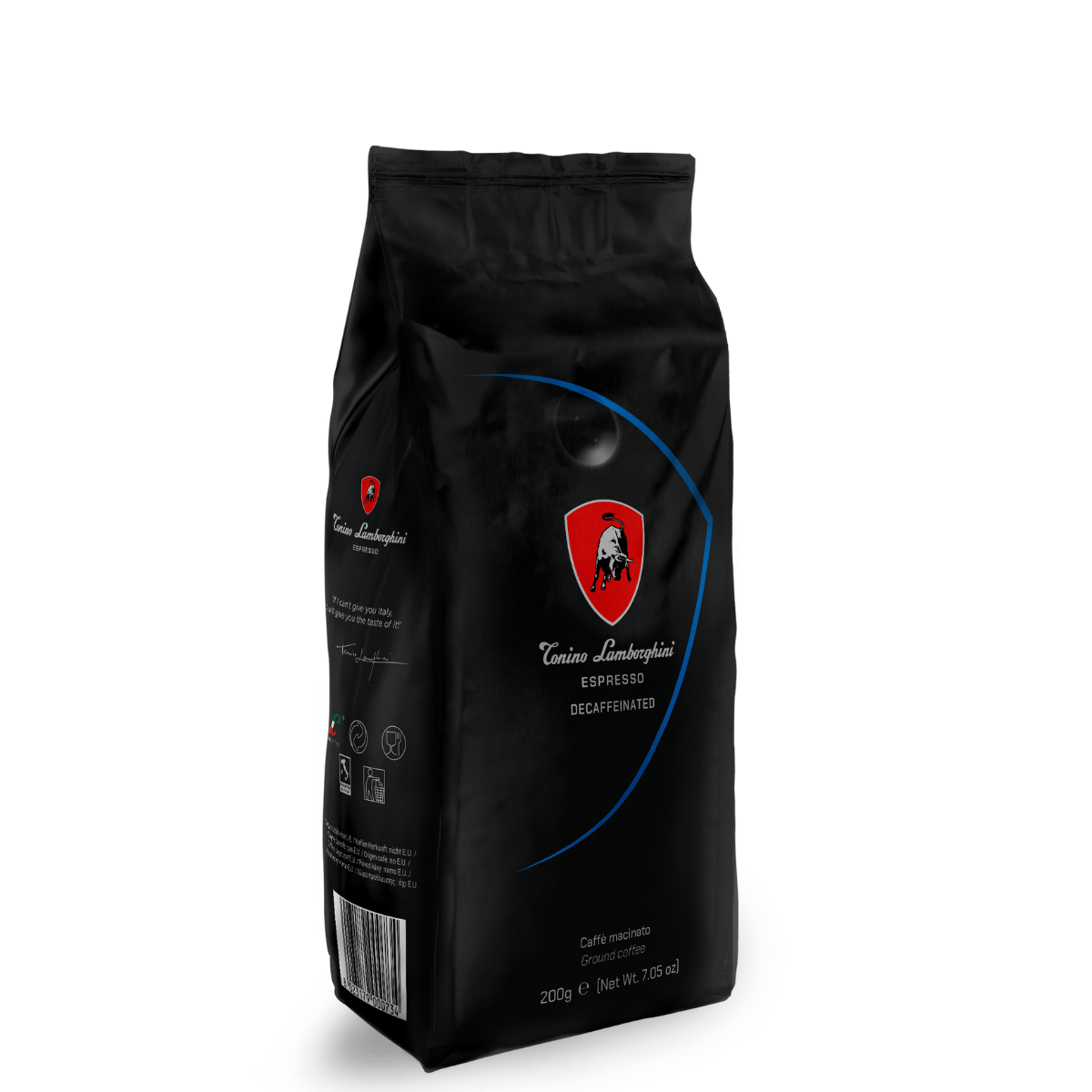 Tonino Lamborghini Ground Coffee | Decaf Espresso - Tonino Lamborghini