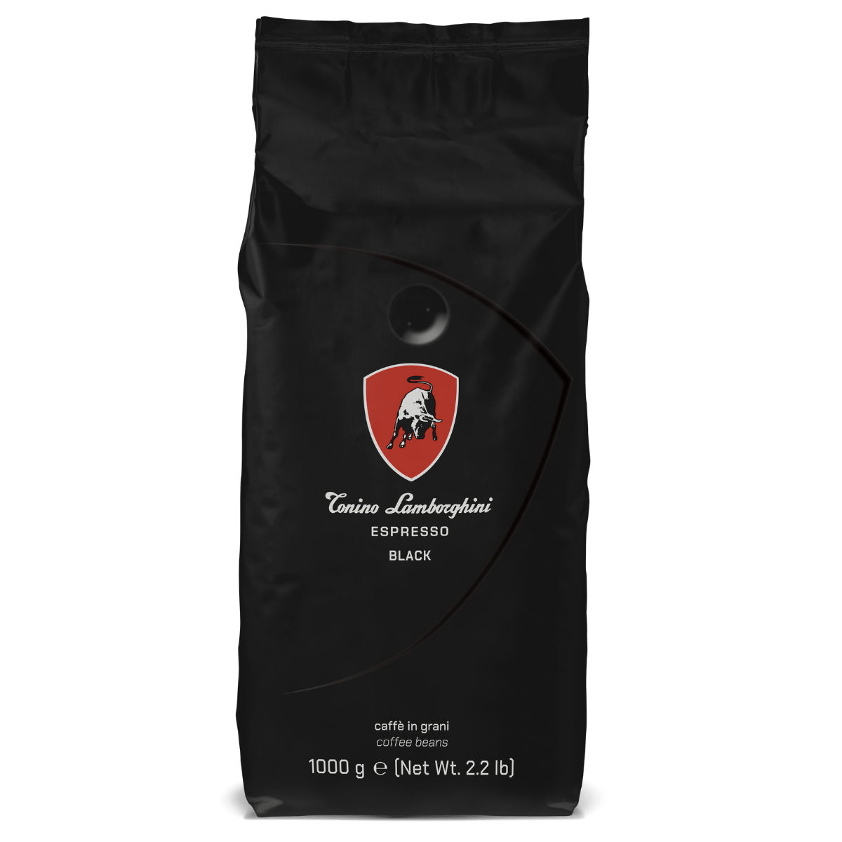 Tonino Lamborghini Italian Coffee Beans | Black | Medium Roast