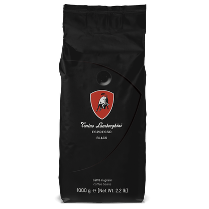 Tonino Lamborghini Italian Coffee Beans | Black | Medium Roast