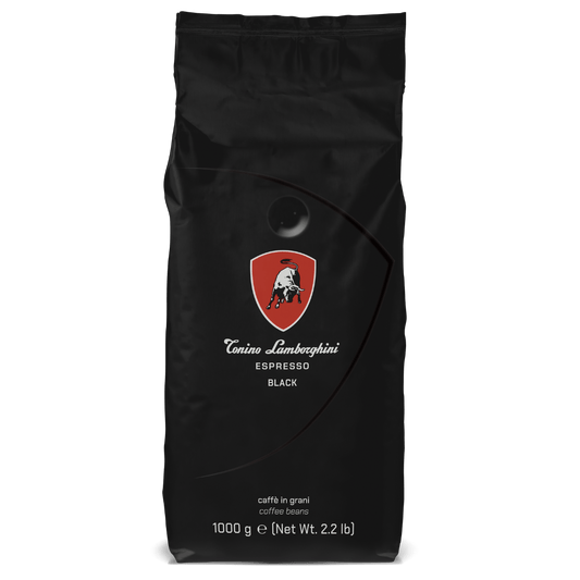 Tonino Lamborghini Italian Coffee Beans | Black | Medium Roast