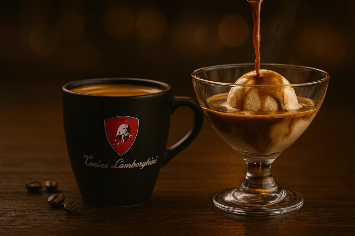 Affogato al Caffè - Italian Recipe- Tonino Lamborghini