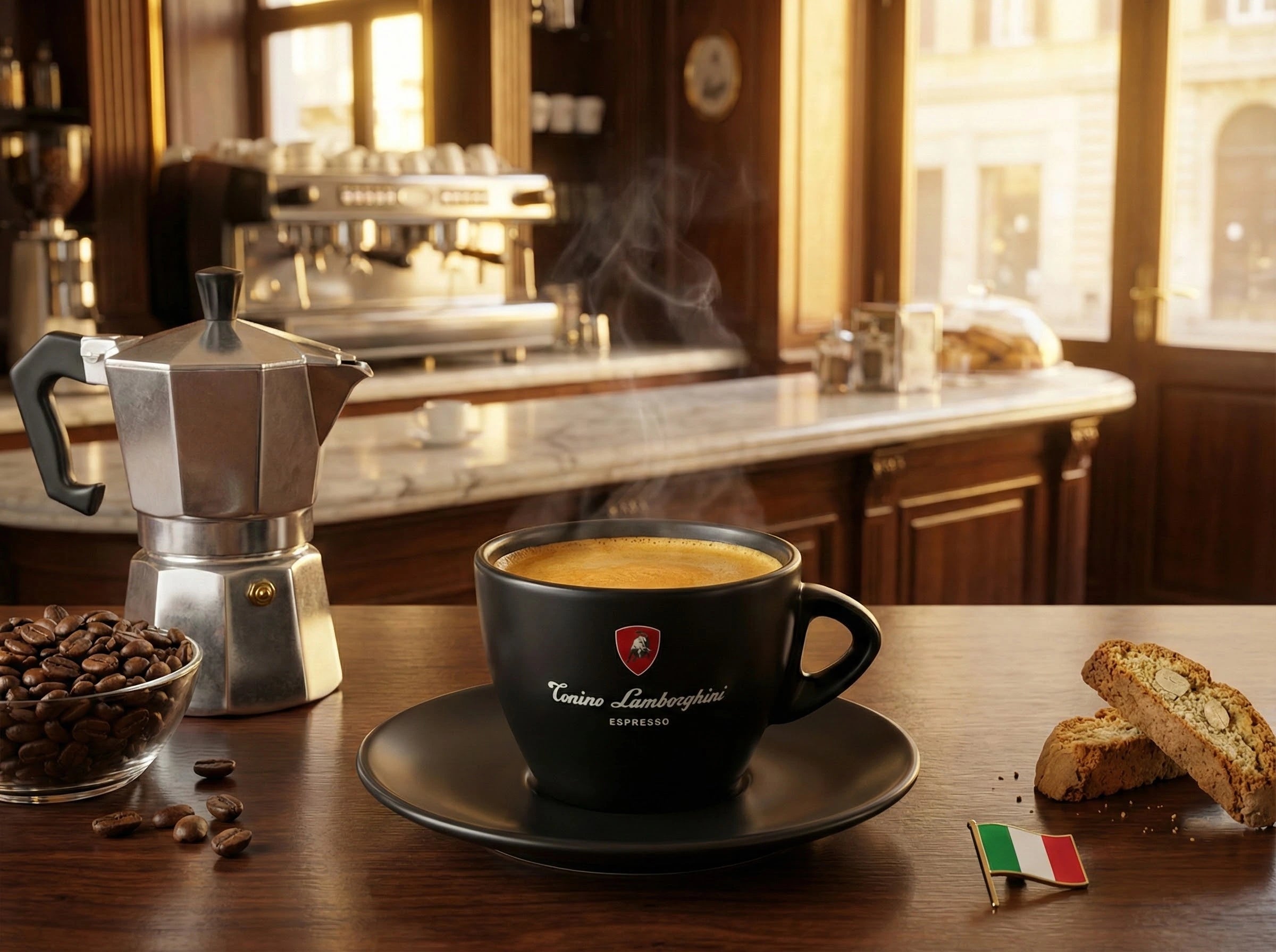 For cafés and retailers — allocation and support - Tonino Lamborghini Coffee
