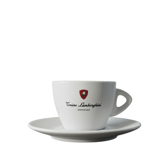 Coffee Cups and Saucers - Latte - White