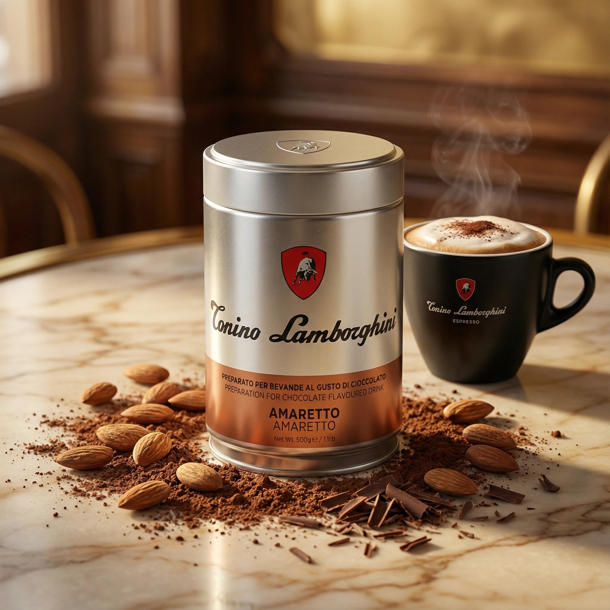 amaretto hot chocolate-luxury hot chocolate-tonino lamborghini