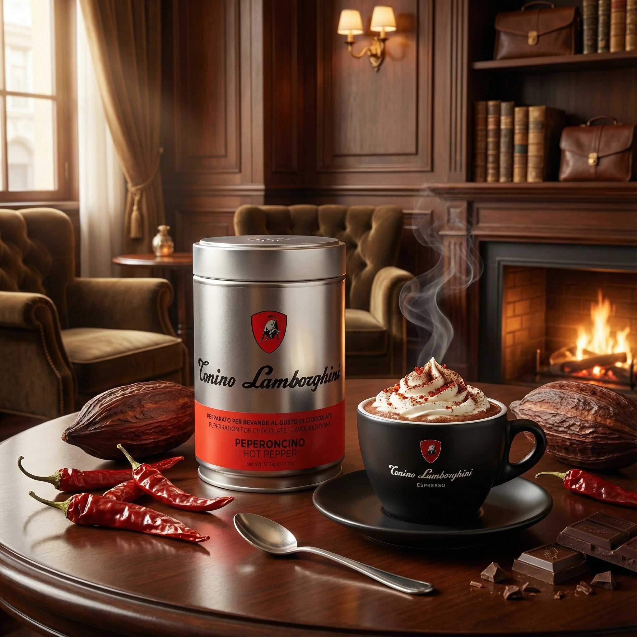 spicy hot chocolate-italian hot chocolate-tonino lamborghini