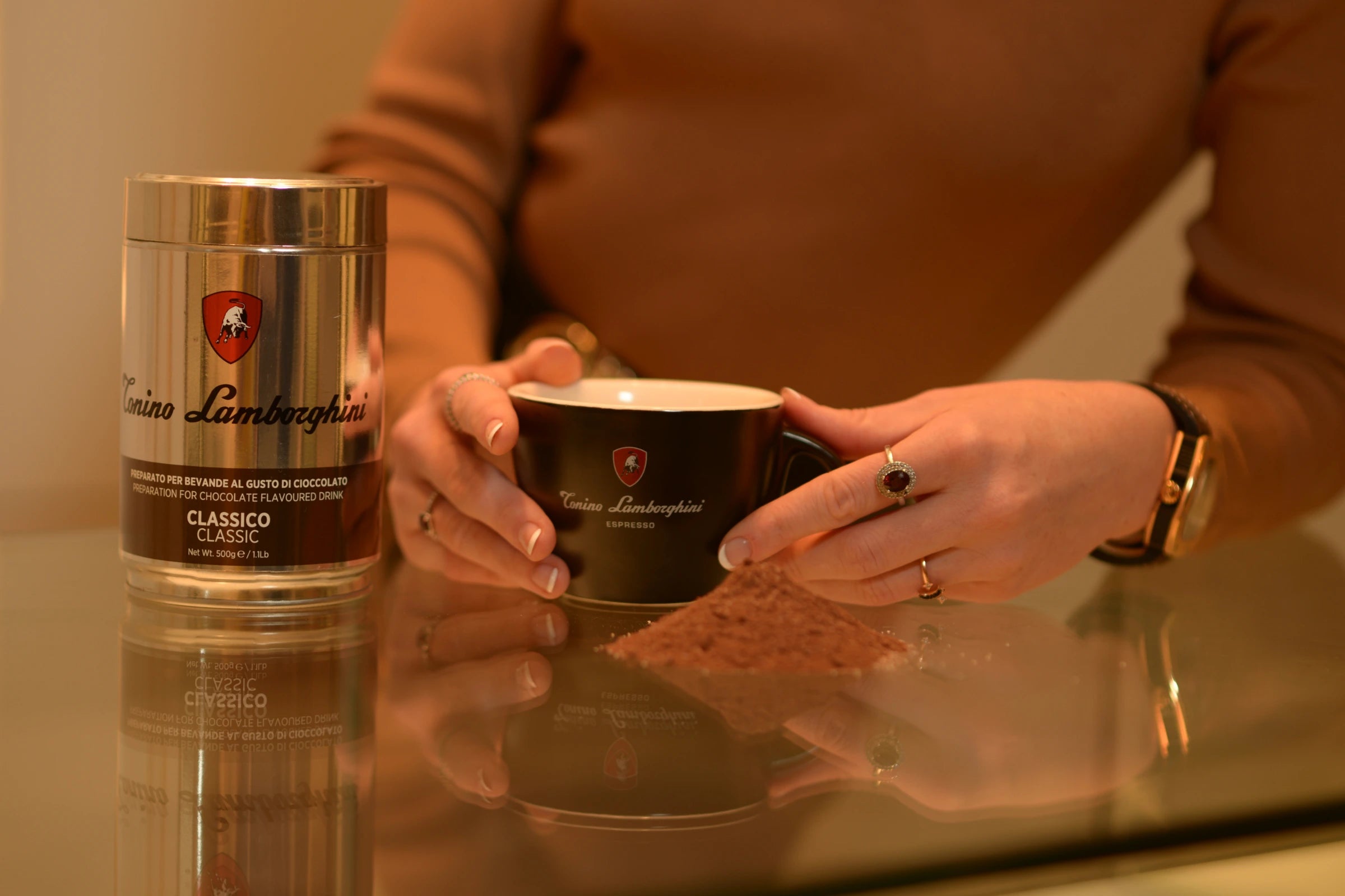 hot chocolate powder - tonino lamborghini