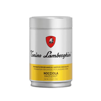 Tonino Lamborghini Hazelnut Hot Chocolate 500g - Nutty Italian Cocoa