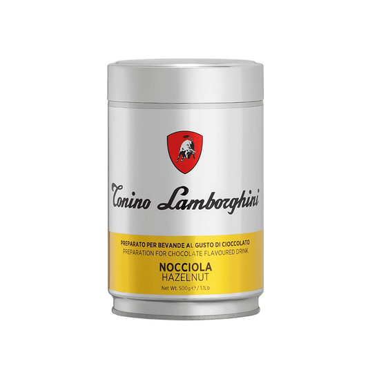 Tonino Lamborghini Hazelnut Hot Chocolate 500g - Nutty Italian Cocoa
