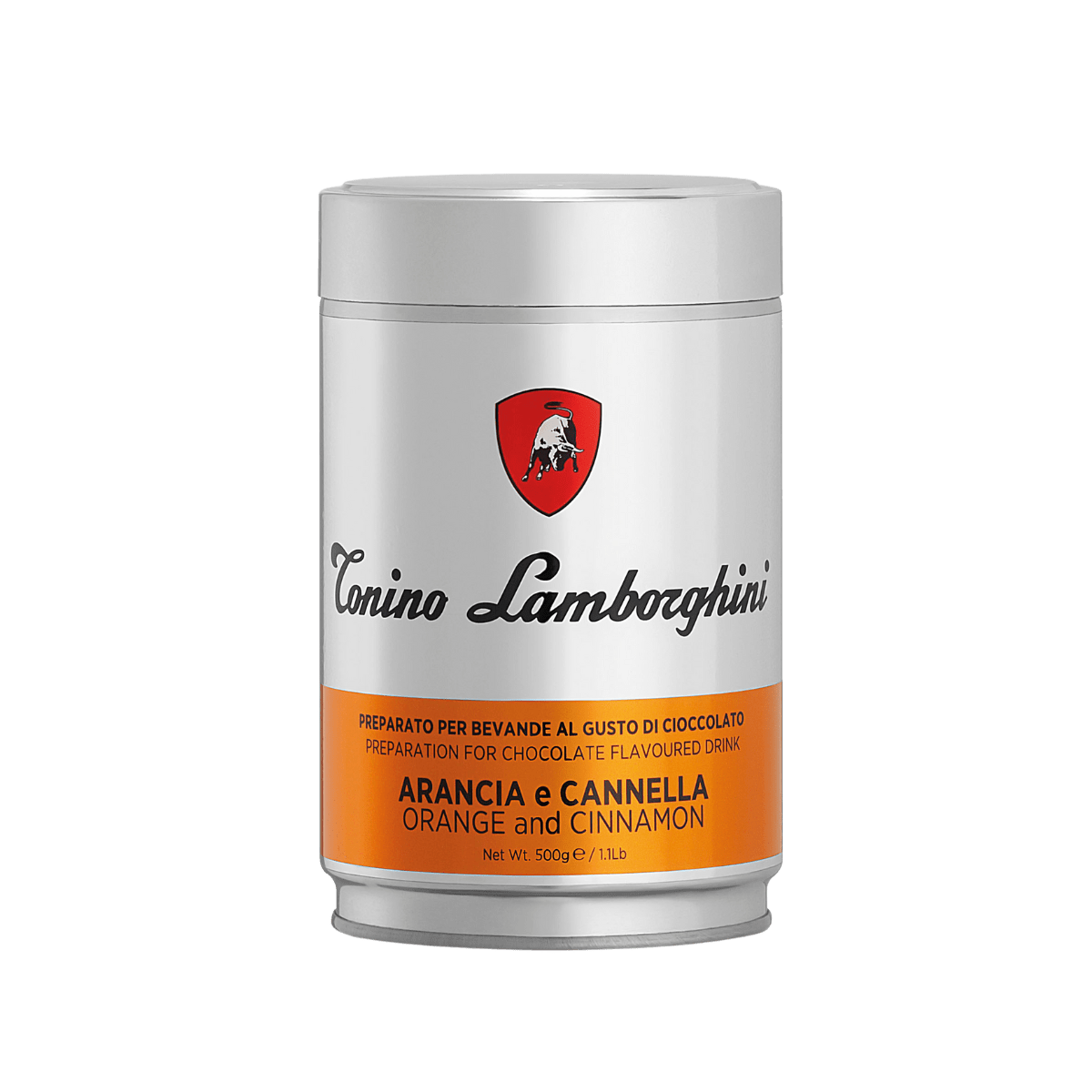 Tonino Lamborghini Orange Hot Chocolate 500g - Zesty Italian Cocoa
