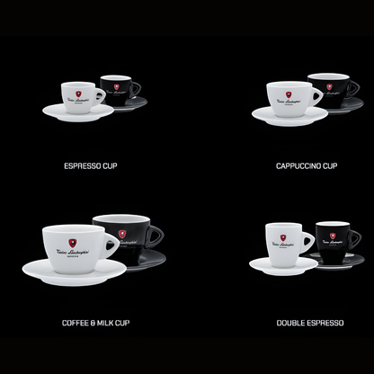 Tonino Lamborghini Black Edition Coffee Cups Collection - Black Edition- Tonino Lamborghini