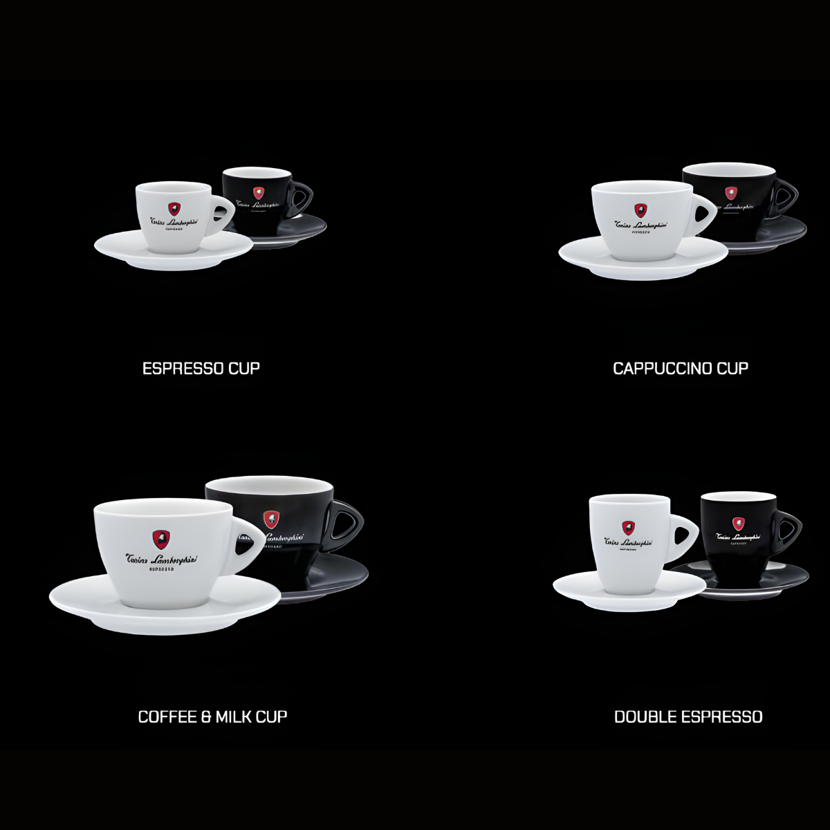 Lamborghini Coffee Cups Collection