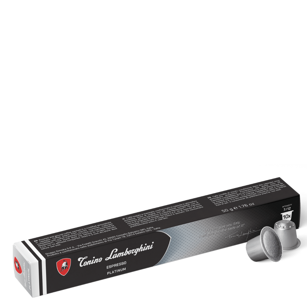 Italian Coffee Capsule | Nespresso Compatible Capsule | Platinum