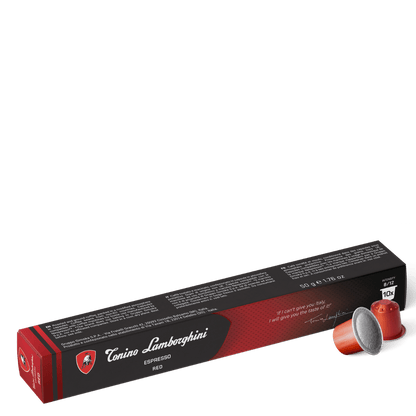 Tonino Lamborghini Italian Coffee Capsule-Red-Dark Roast
