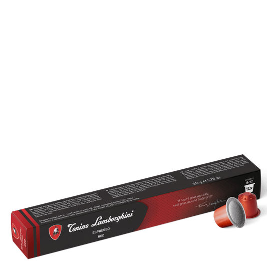Tonino Lamborghini Italian Coffee Capsule-Red-Dark Roast