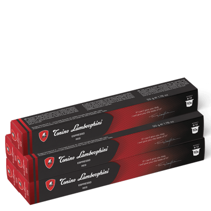 Tonino Lamborghini Coffee Pods-red-50 pods