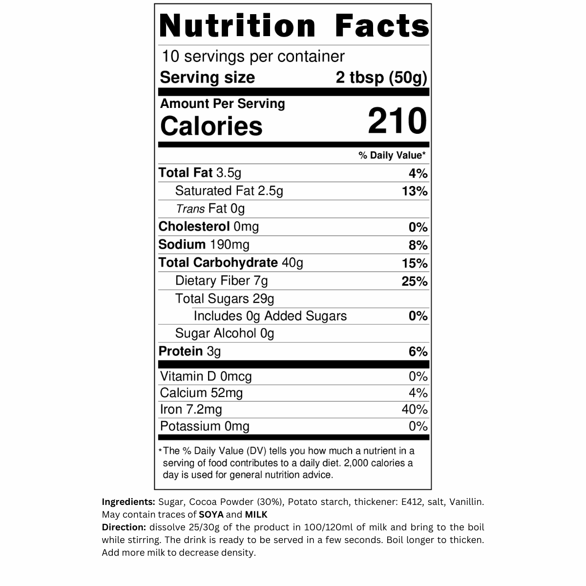 Tonino Lamborghini Hot Chocolate | Gourmet Chocolate | White (30% Cocoa) - Tonino Lamborghini