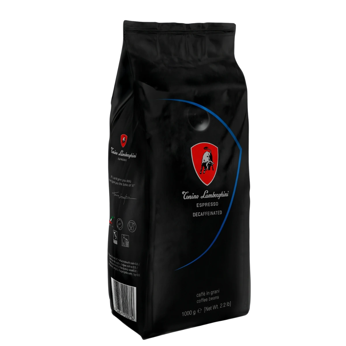 Caffè in grani interi decaffeinato - tostatura media