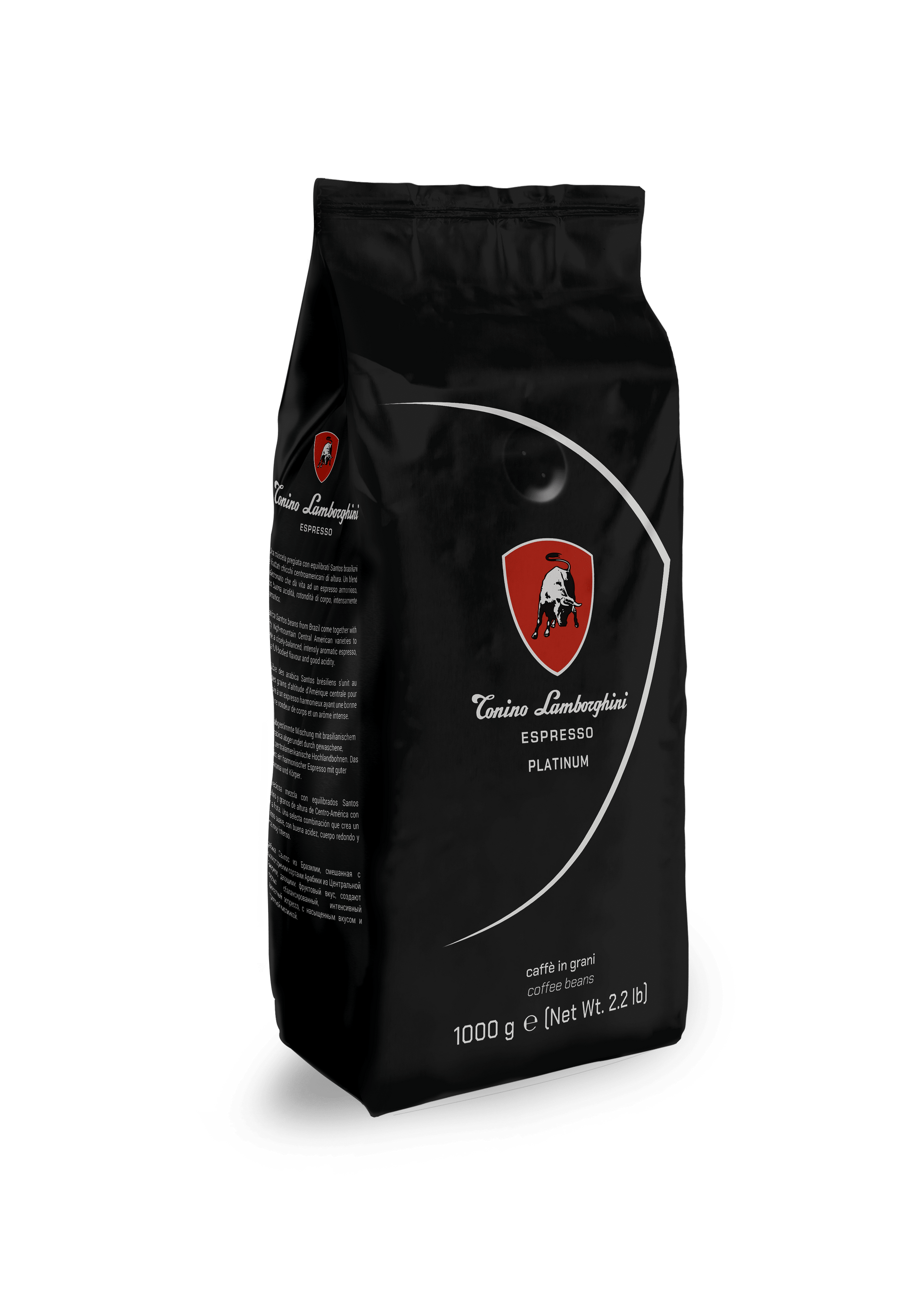 Espresso Beans Platinum - 100% Arabica - Tonino Lamborghini