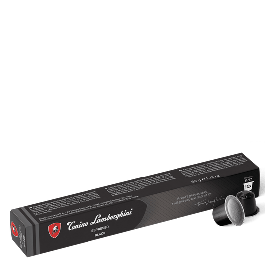 Espresso Capsules – Black | Nespresso Compatible - Tonino Lamborghini