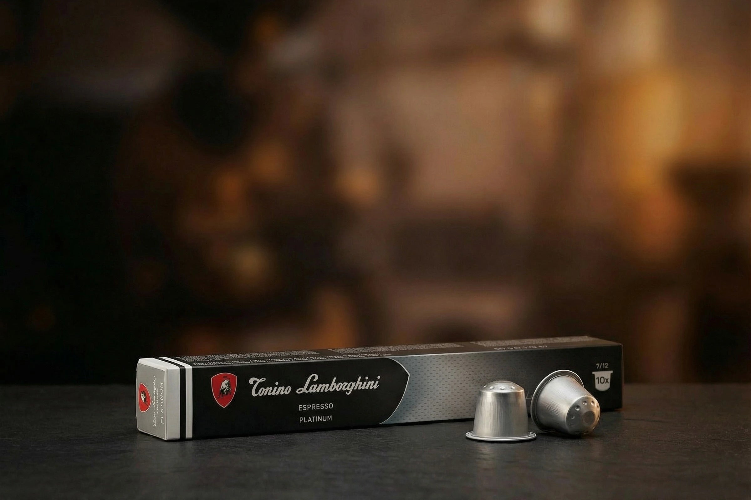 italian espresso capsules roasted in italy by tonino lamborghini
