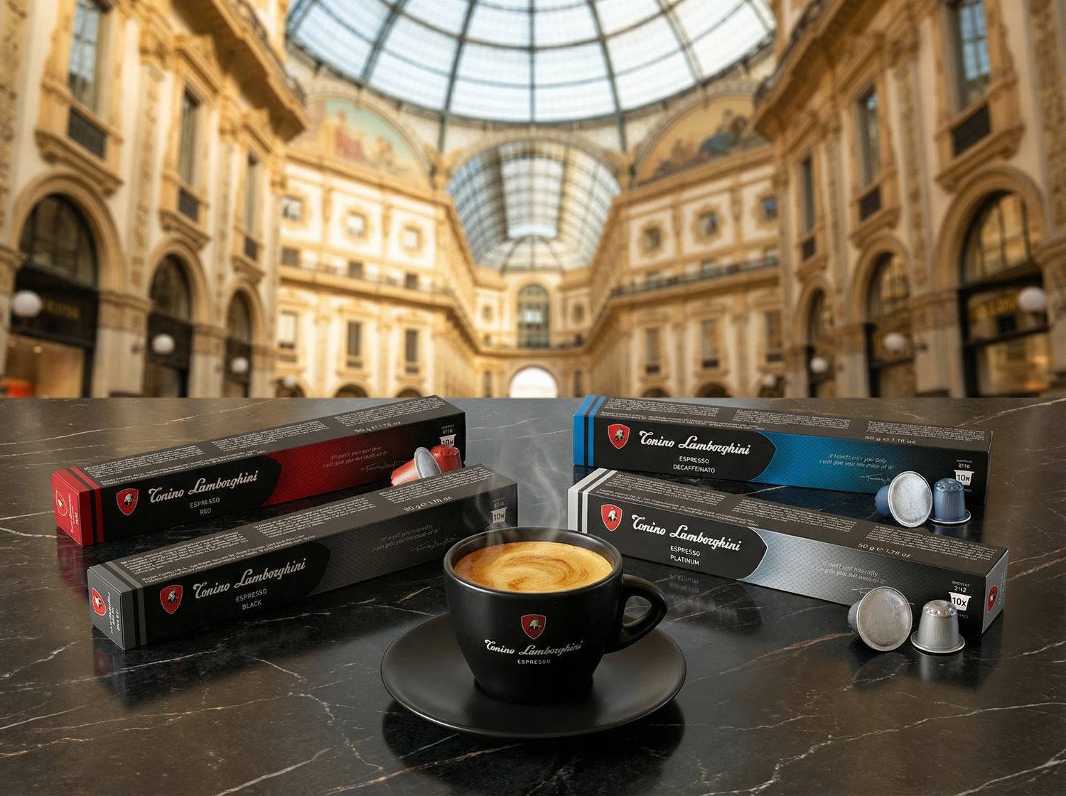 espresso capsules - lamborghini espresso