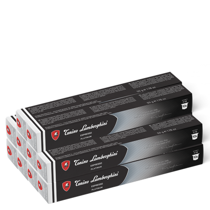 Tonino Lamborghini Coffee Capsule – Platinum | Nespresso® Compatible