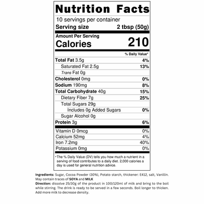 White Hot Chocolate Powder - Tonino Lamborghini