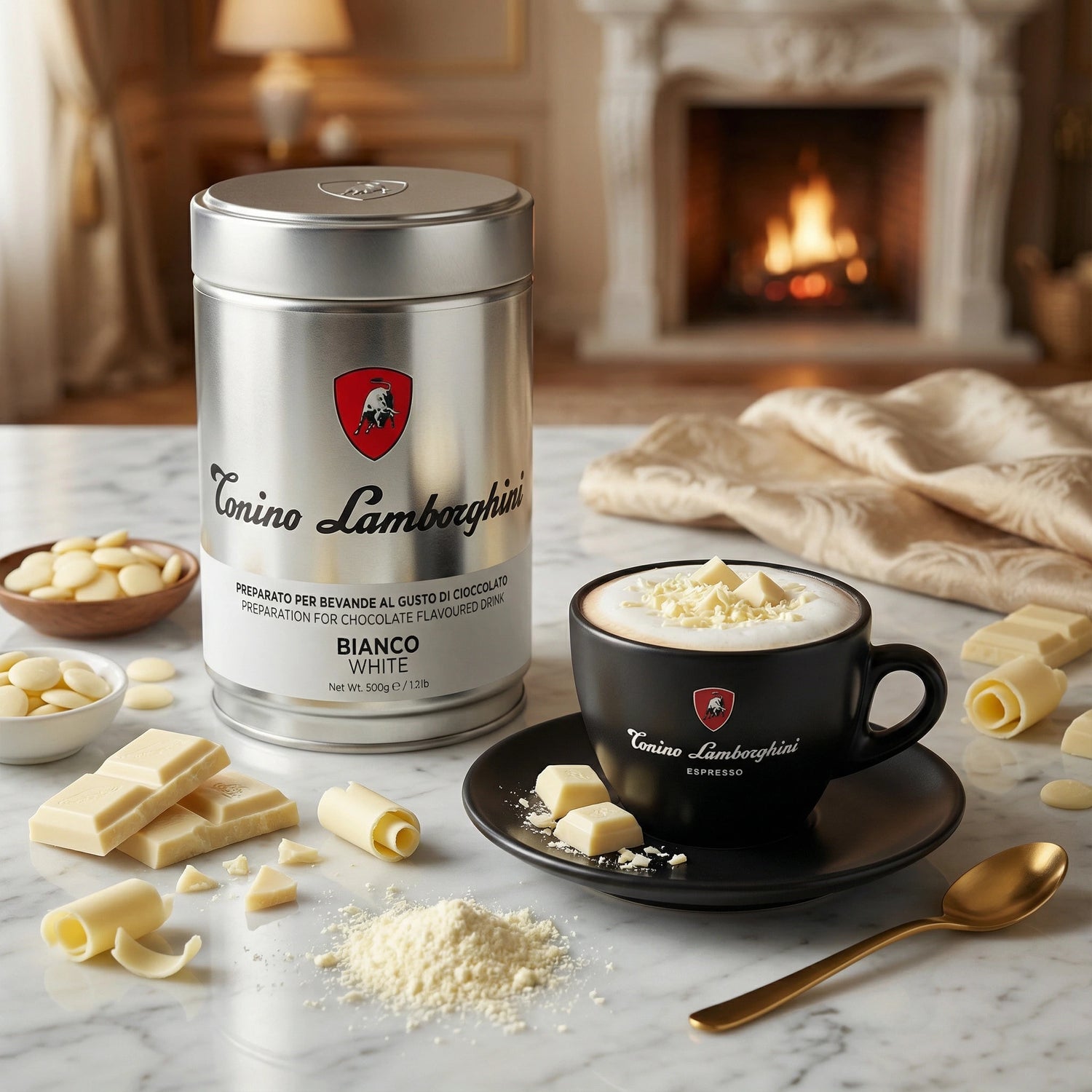white hot chocolate powder - italian hot chocolate